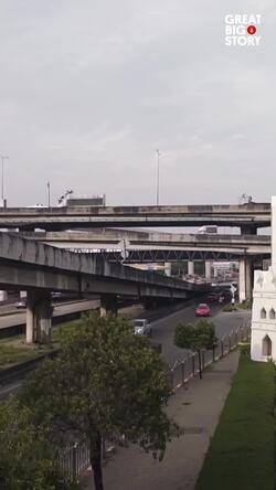 Climb inside Thailands three-headed Elephant Instructional Video