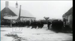 Fighting in Dunkirk, 1940 Stock Footage