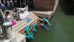 CLEAN : Extinction Rebellion activists target G20 Summit in Venice News Clip