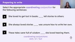 Writing the first section of an information text about an author Instructional Video