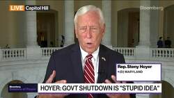 Government Shutdown Is 'Stupid' Idea: Rep. Hoyer News Clip