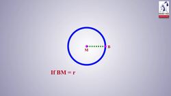 Positions of a Point, a Straight Line and a Circle with Respect to a Circle Instructional Video