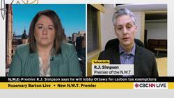 New premier of Northwest Territories calls for carbon tax exemption News Clip
