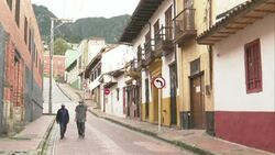 CLEAN : Scene at Bogota neighbourhood as virus restrictions extended News Clip