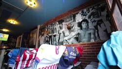 CLEAN : Mexican religious group devoted to Maradona holds first baptism News Clip