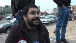 CLEAN : File footage of Egyptian secular News Clip