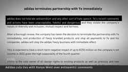 Adidas cuts ties with Kanye West over antisemitic comments News Clip