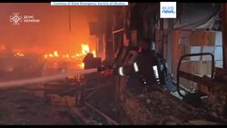 Russia strikes crowded Kharkiv DIY store in deadly attack News Clip
