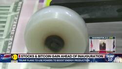 Stocks & Bitcoin gain before Trump takes office News Clip