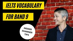 5 Vocabulary Words for IELTS Band 9 Instructional Video