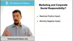 Social Responsibility and Marketing Instructional Video
