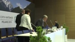 CLEAN : UN chief Guterres back in Katowice for final day of COP24 News Clip
