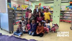 National campaign aims to close literacy gap by giving kids 10 free books a year News Clip