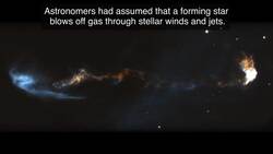 Hubble Shows Torrential Outflows from Infant Stars May Not Stop Them from Growing Instructional Video