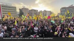 Israelis watching northern border after Hezbollah leader speaks News Clip