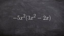 Learn How to Use the Distributive Property to Multiply Polynomials Instructional Video