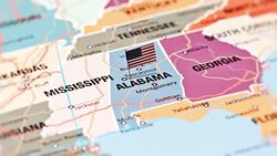 Alabama from USA States Stock Footage