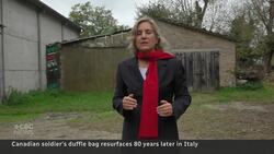 A duffel bag revives the story of a Cape Breton soldier killed in WW II News Clip