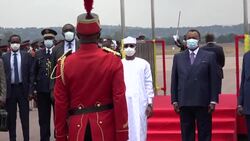 CLEAN : Congo: first visit of the Chadian transitional president to Brazzaville News Clip