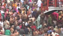 CLEAN : Huge crowds at festival as India overtakes Brazil in S. Asia virus surge News Clip