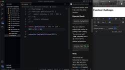 Modern JavaScript from the Beginning - Second Edition - Function Challenges Instructional Video