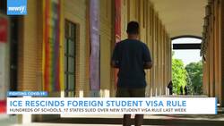 Trump Administration Rescinds International Student Visa Rule News Clip