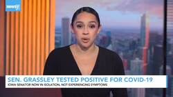 Iowa Sen. Chuck Grassley Tests Positive For COVID News Clip