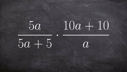 Multiply two rational expressions and use the division property to simplify our answer Instructional Video