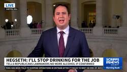 Hegseth returns to Capitol Hill as he vows to fight for top Pentagon job News Clip