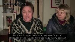 Women plead for help in video group says is from Mariupol bunker News Clip