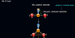 VSEPR Theory - lone electron pair influence Instructional Video