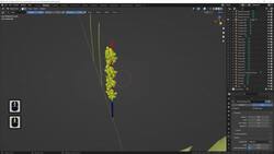 Blender to Unreal Engine - 3D Plants and Vegetation - Setting Up Weight Painting for 3D Particle Flower Petals Instructional Video