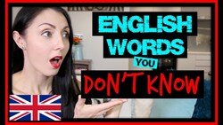 You Won't Know Any Of These Words | MOST ADVANCED ENGLISH WORDS 2/3 Instructional Video