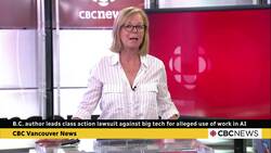 B.C. author alleges tech giants used copyrighted Canadian work to train AI, leads class action lawsuit News Clip