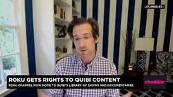 Roku Scores The Rights to Quibi's Content News Clip