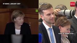 Putin's Rare Apology To German Leader Moments After Threatening Zelensky At A Press Conference News Clip