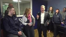 Keir Starmer visits Burts crisp factory in Plymouth News Clip