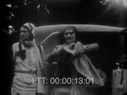 Belgium Family Life 1920s 16 Stock Footage