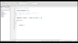 Fundamentals of Object-Oriented Programming - C++ - Templates - Class and Function Instructional Video