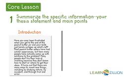 Writing a Conclusion: Using the Reverse Funnel Method Instructional Video