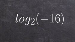 When you cannot evaluate a log Instructional Video