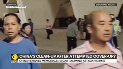 China Removes Memorials to Car Ramming Attack Victims News Clip