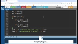 Arrays FindMaxMin: Learn how to find the Max and Min values in an array. Instructional Video