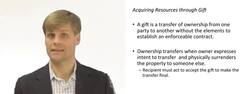 Acquiring Ownership Rights Through Gift Instructional Video