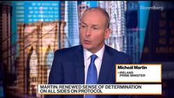 Irish Prime Minister Martin on N. Ireland Protocol, Budget, Renewables News Clip