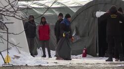Bosnia moves migrants into army tents after criticism News Clip