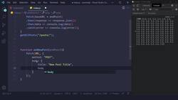 JavaScript Masterclass - Zero to Job-Ready with Hands-On Projects - Fetch API - Methods / 190 Instructional Video