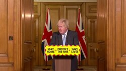 Boris Johnson and Patrick Valance - Downing Street Daily Press Briefing on Coronavirus News Clip