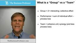 Group vs Team Instructional Video