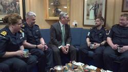 Prime Minister takes selfie with HMS St Albans staff News Clip